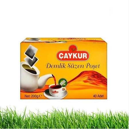 ÇAYKUR DEMLİK POŞET ÇAY 200 GR